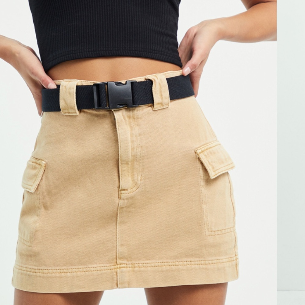 PacSun Belted Cargo Skirt - Picture 2 of 6